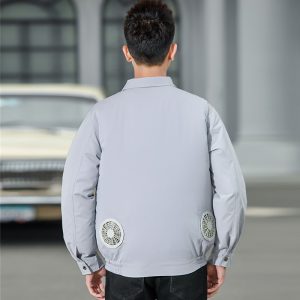[Áo rời không phụ kiện] Áo điều hòa Nhật Bản  chính hãng, màu xám